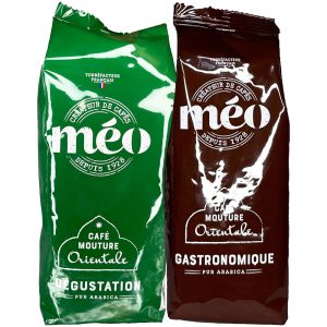 café meo vert marron x2
