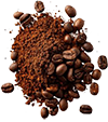 café grains et moulu